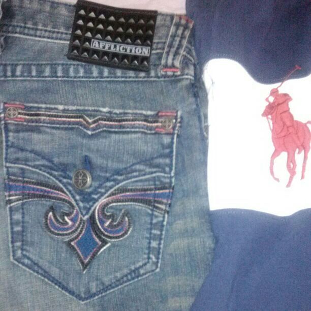 Affliction & True Religion jeans for175