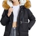 Women's Mid Length Chevron Quilted Packa