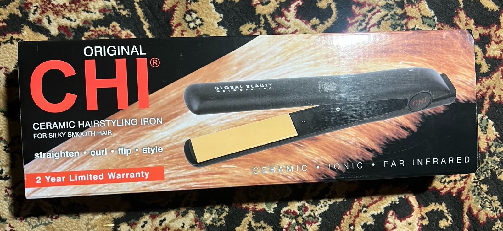 CHI Ceramic Hairstyling Iron Refurb in Box