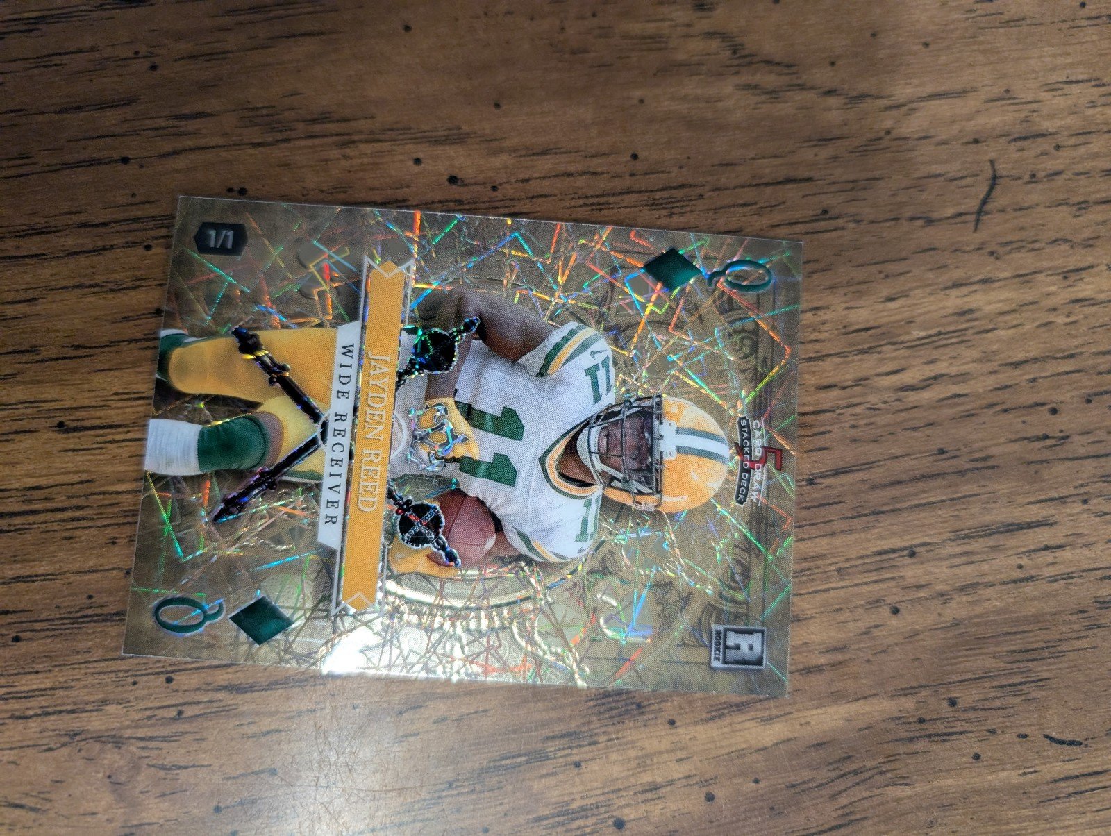 1/1 Jayden Reed wild card 5 card draw