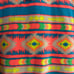 CHUBBIES The Boomer Neon Fleece Hoodie in Aztec Tribal Print Size Large