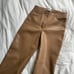 Aritzia vegan leather pants