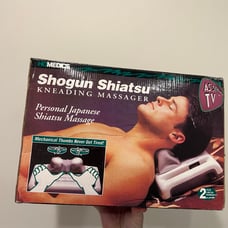 Unused HoMedics Shogun shiatsu kneading massager. Works as of shipping