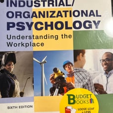 Industrial Organizational Psychology