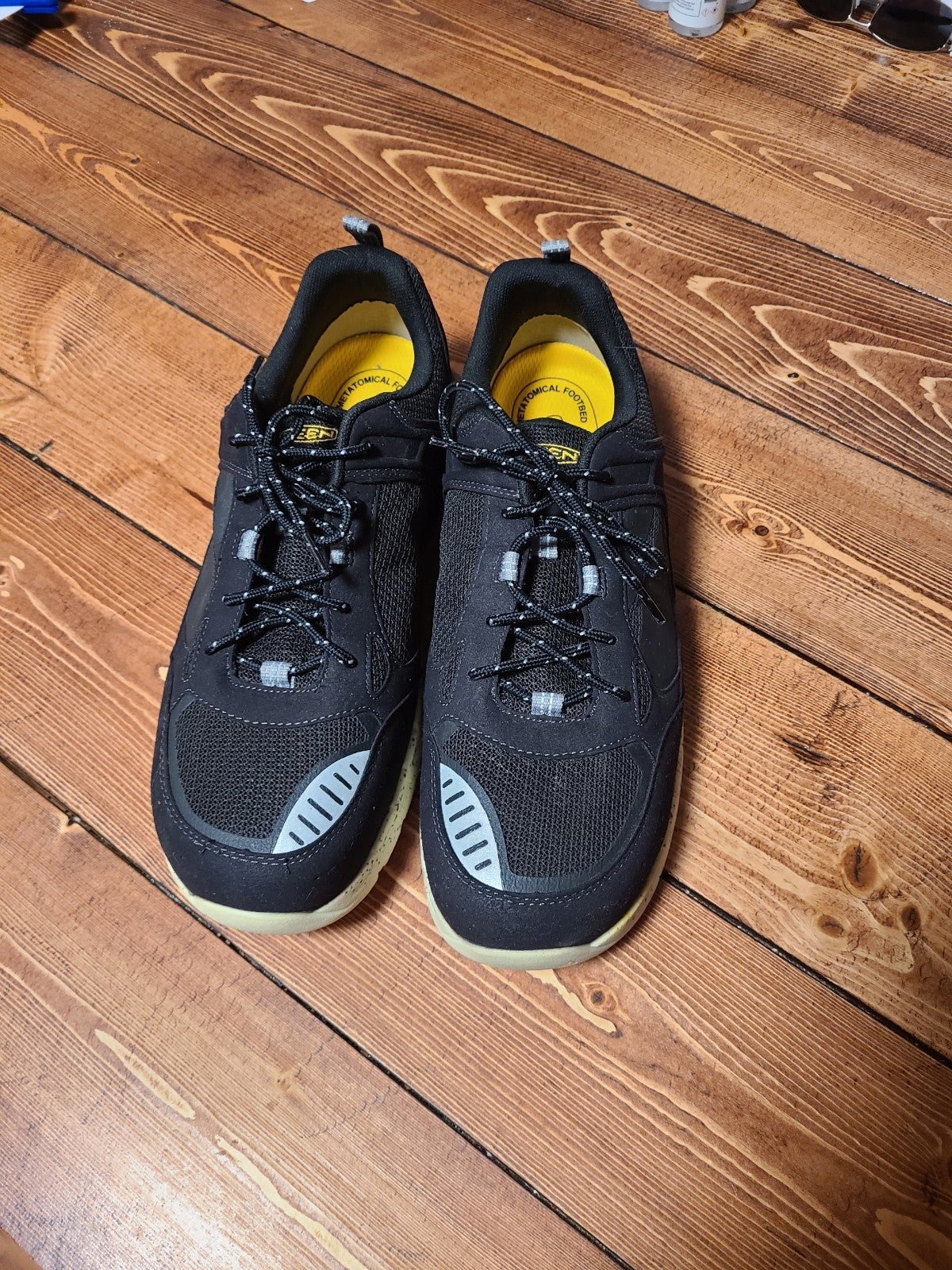 New KEEN Raleigh Safety Toe Work Shoes Men's 15EE Black 1016971EE