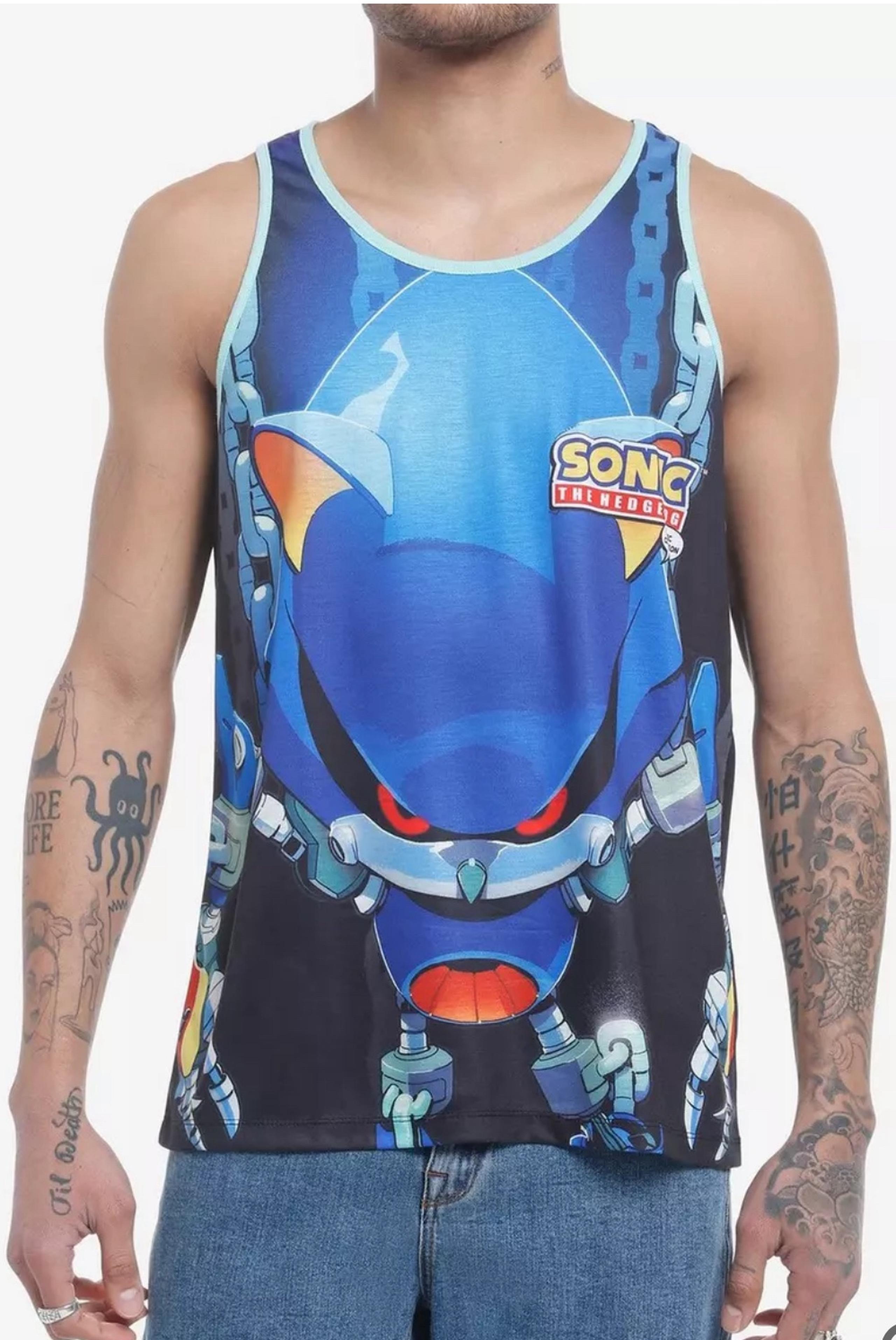 Sonic The Hedgehog Metal Sonic Tank Top