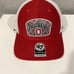Ohio State Buckeyes Scarlet Factor Trucker Adjustable Hat '47 Men's NWT Red