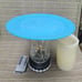 Vintage Fenton Plate Upcycled to Candle Riser/ Holder w/Pillar Candle