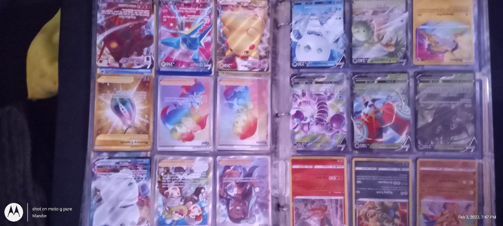Holographic full art pokemon cards secret rares