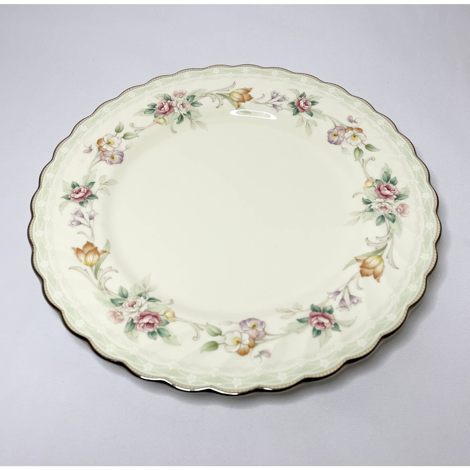 Vintage Noritake Japan Bone China 10.5 Plate - 4778 Norwalk Pattern