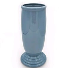 Fiesta Ware Millennium III Periwinkle Blue Vase Homer Laughlin USA 10 EUC