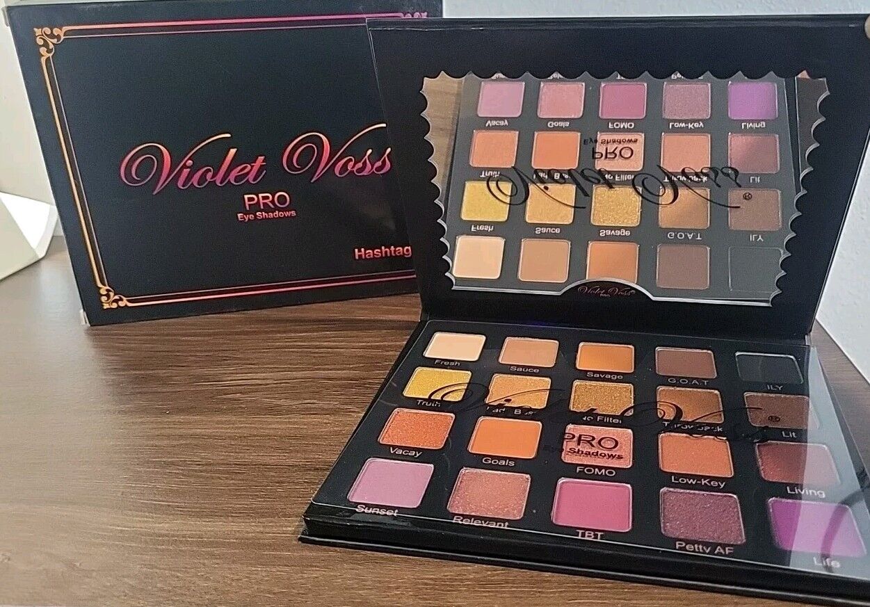 #VIOLET VOSS HASHTAG PRO EYE SHADOWS PALETTE (Full Size)