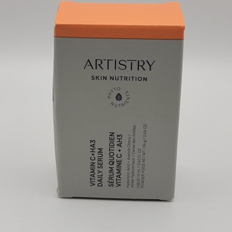 Artistry Skin Nutrition Vitamin C+ HA3 Daily Serum Hyaluronic Acid 0.40 Fl Oz.