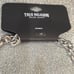 True Religion Horseshoe Two-Tone Chain Link Statement Necklace