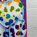 Vintage Lisa Frank Spotty & Dotty Rainbow Dalmatians Folder Unpunched￼