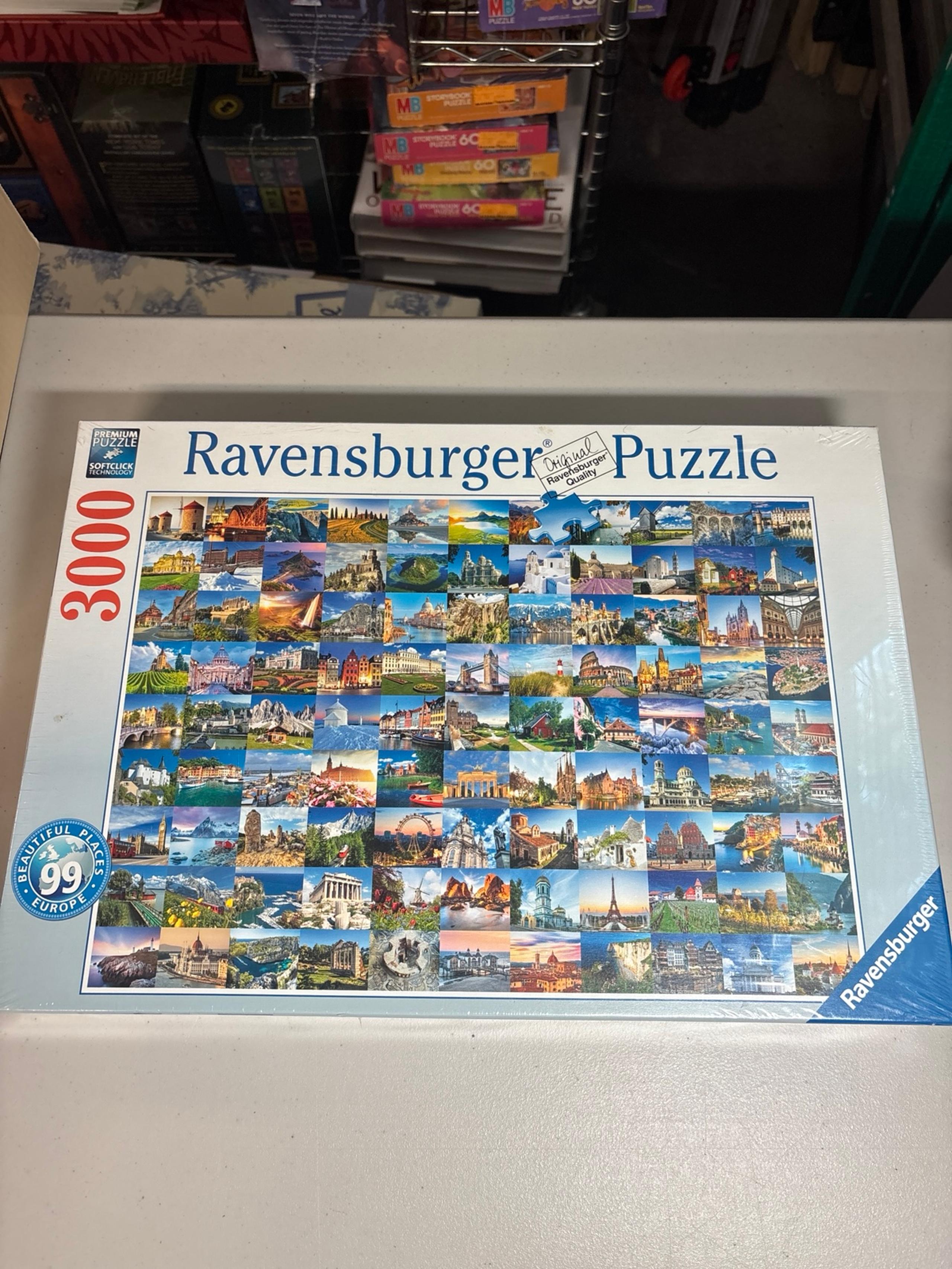 NIB - Ravensburger jigsaw Puzzle 3000 pieces - 99 Places of Europe Theme