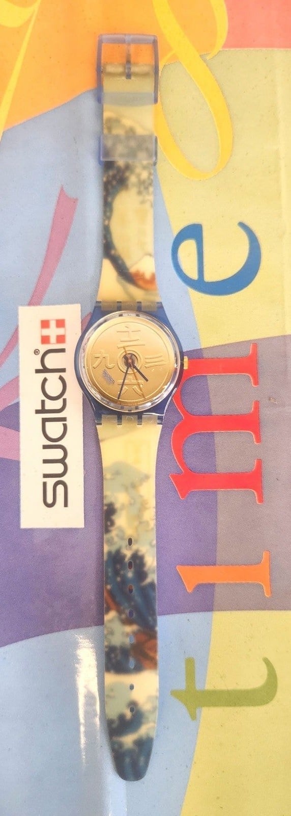 Swatch watch THE LAKE GN138 1994 Standars Gents New old stock