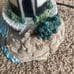 Vintage High Quality Hand Made hand painted Lamp lighthouse