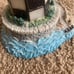 Vintage High Quality Hand Made hand painted Lamp lighthouse