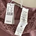 Italy Intimissimi 100% silk Lace Camisole Top Orchid Mauve RARE new with tags