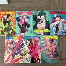Chainsaw Man 1-5, 7 and 8