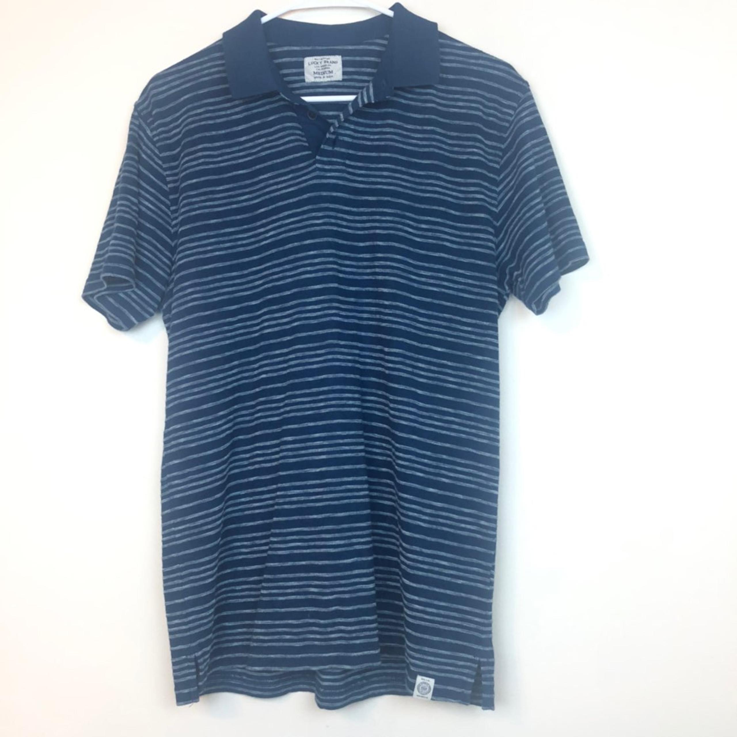 Men’s Lucky Brand Polo Shirt Striped