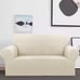 Beige 2-Piece Set Slipcover Sofa & Loveseat Cover Protector 4-Way Stretch