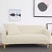 Beige 2-Piece Set Slipcover Sofa & Loveseat Cover Protector 4-Way Stretch