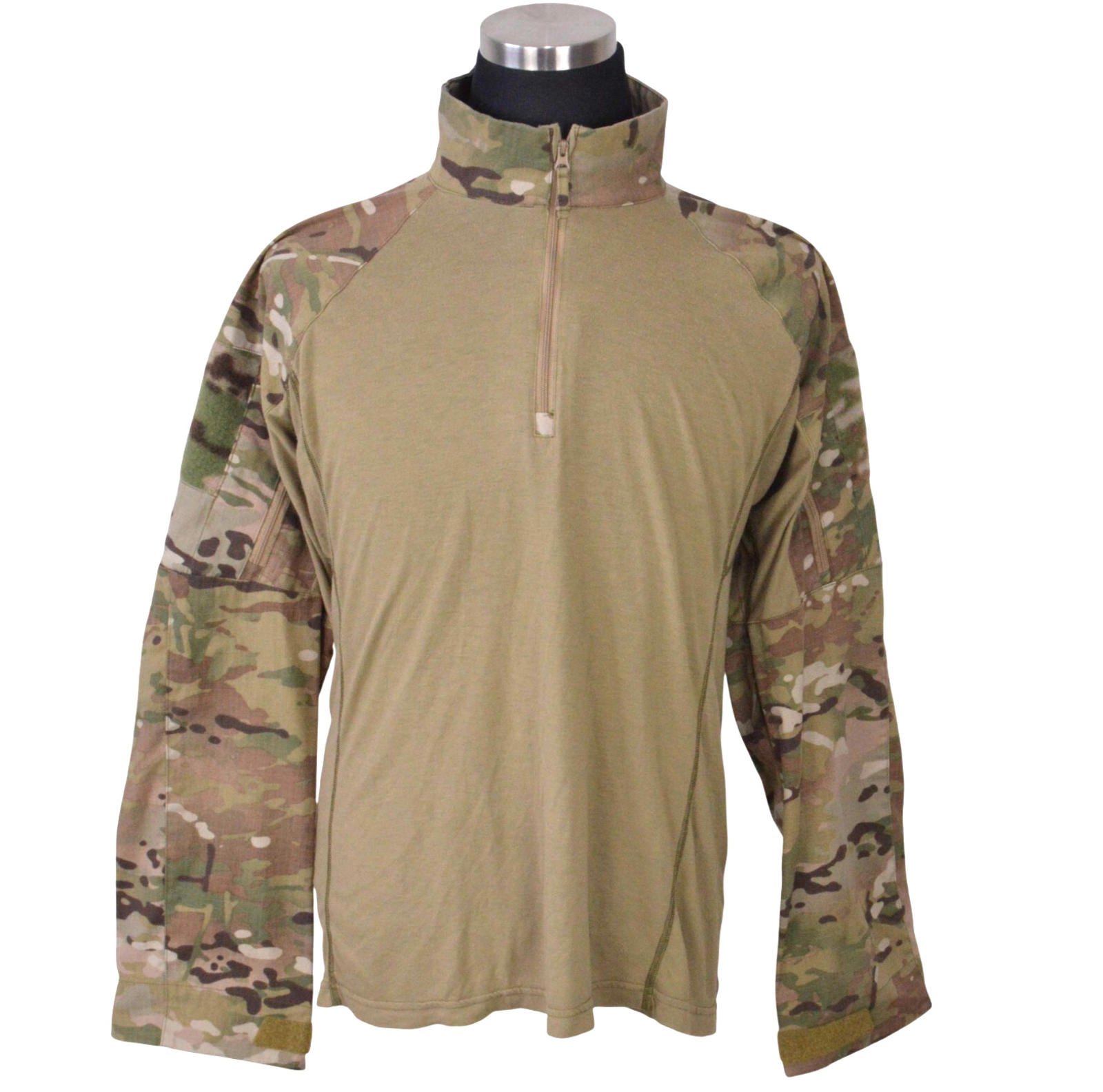 Crye Precision G4 NSPA Combat Shirt Large Green Brown Camo
