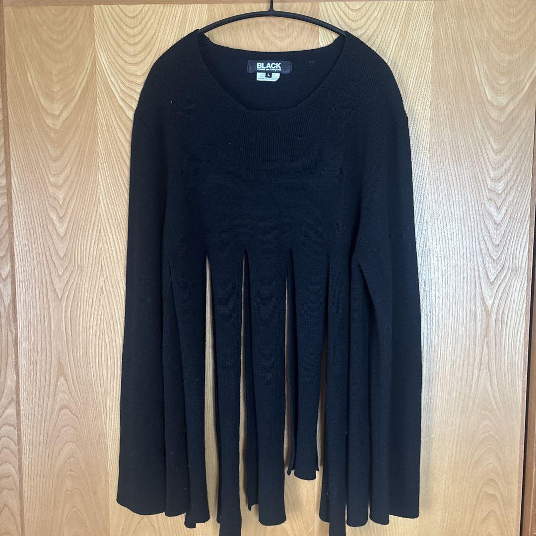 BLACK COMME des GARCONS 19FW Short Cut Knit