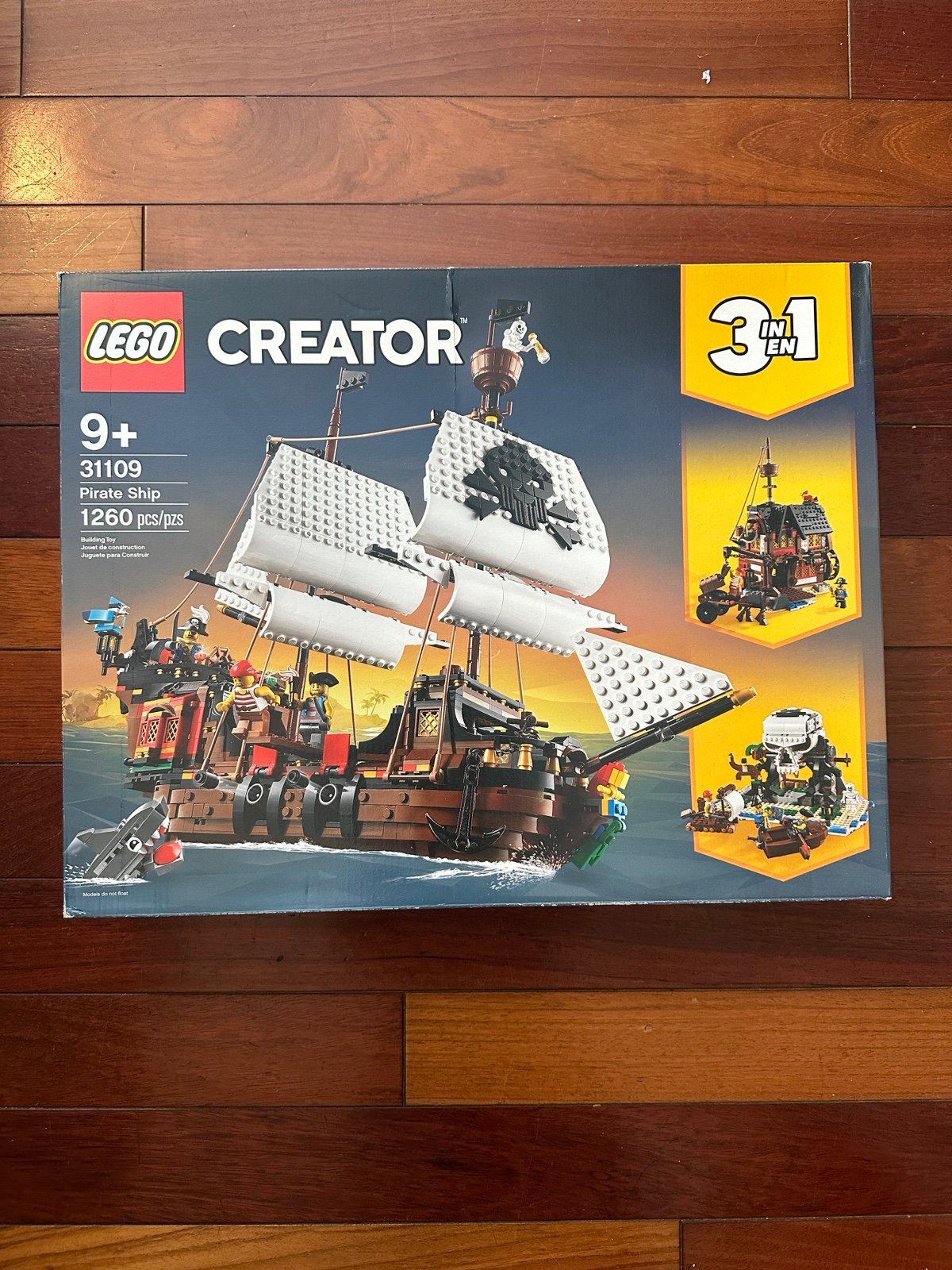 Lego creator 3 in 1 31109 pirate ship