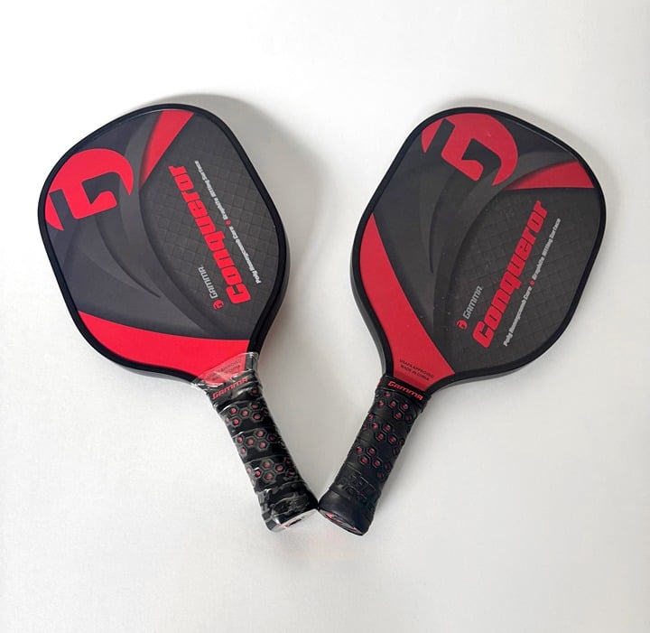 GAMMA CONQUEROR PICKLEBALL PADDLE SET (2 BRAND NEW PADDLES INCLUDED)