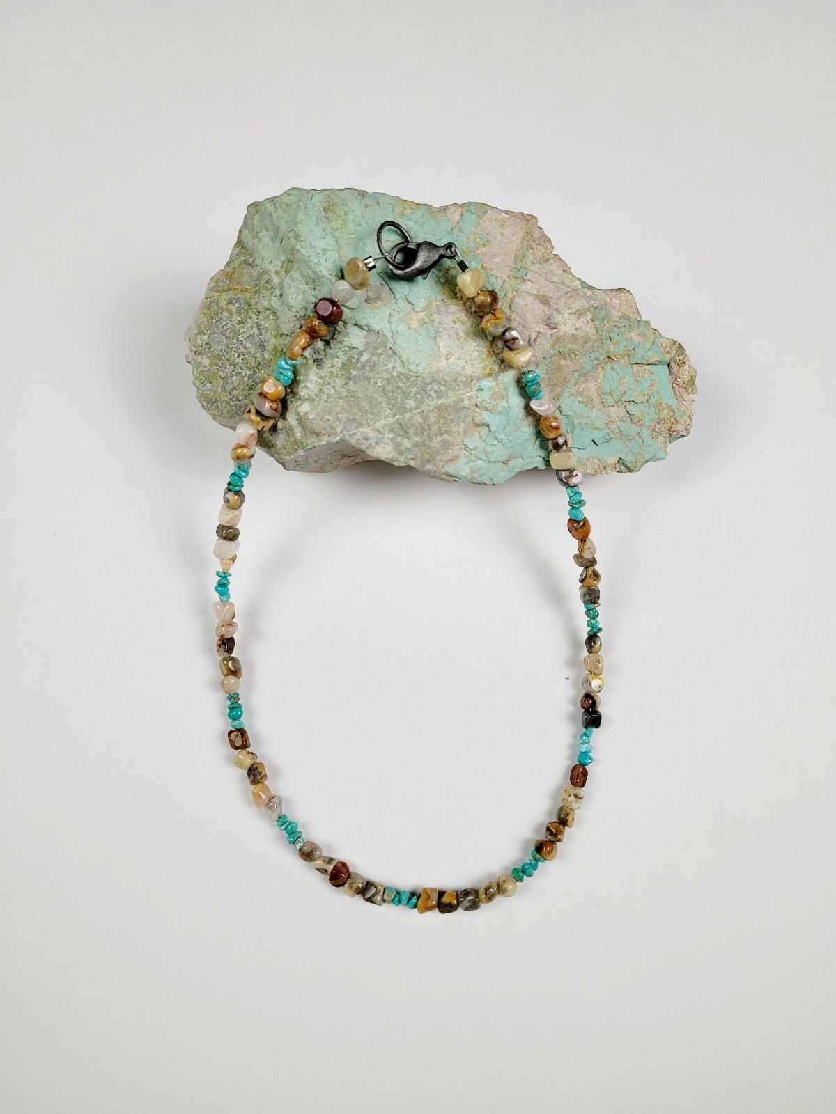 Jasper and Turquoise Necklace