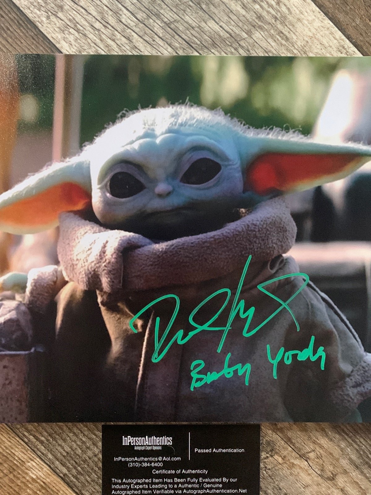 Autographed photo