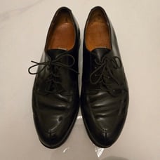 Cole Haan Mens Black Lace up Leather Oxford Dress Shoes Size 85 d