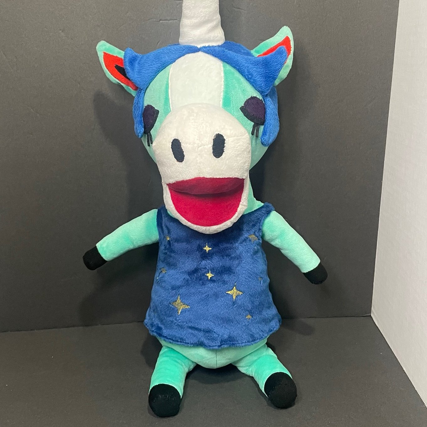 Animal Crossing Julian plush stuffed toy RARE large unicorn