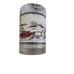 1980's Set of 4 Currier & Ives Winter Scenes Bar Glasses Heavy Bottoms 4.75 x 3