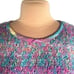 Vintage F.A.Chatta Vest Woven Pastel Fabric Sleeveless Madras Trim