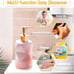 Bathroom Accessories Set,Pink Bathroom Accessory Sets,Soap Disoenser,Toothbrush