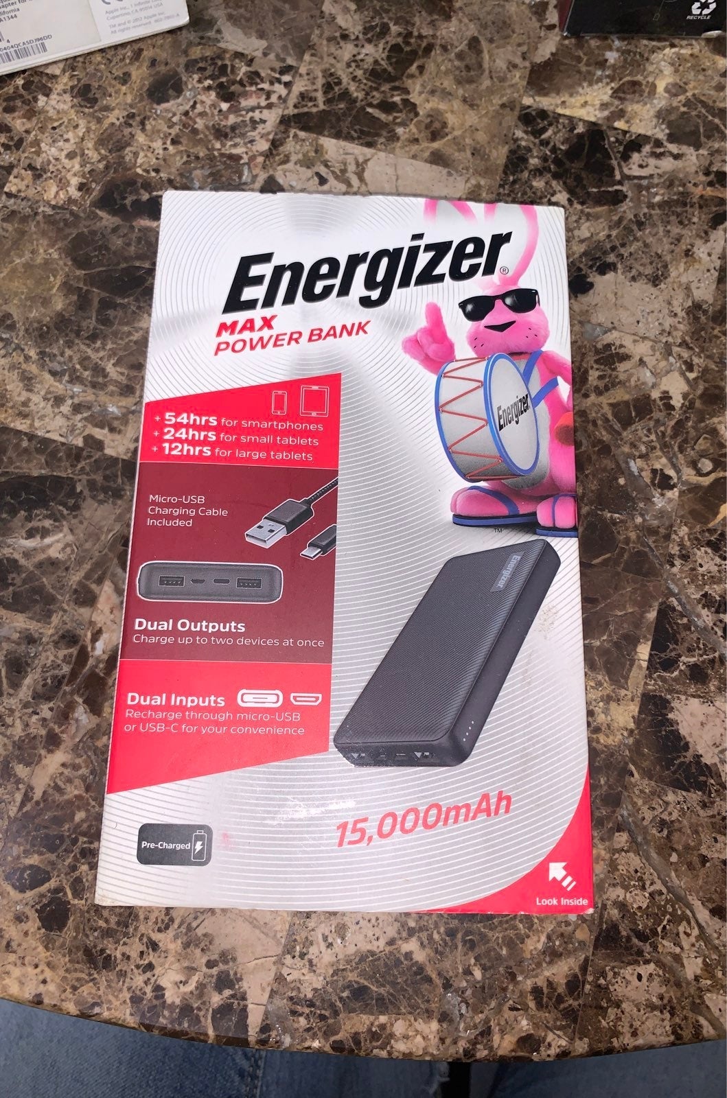 Energizer Max Power Bank 15000mAh
