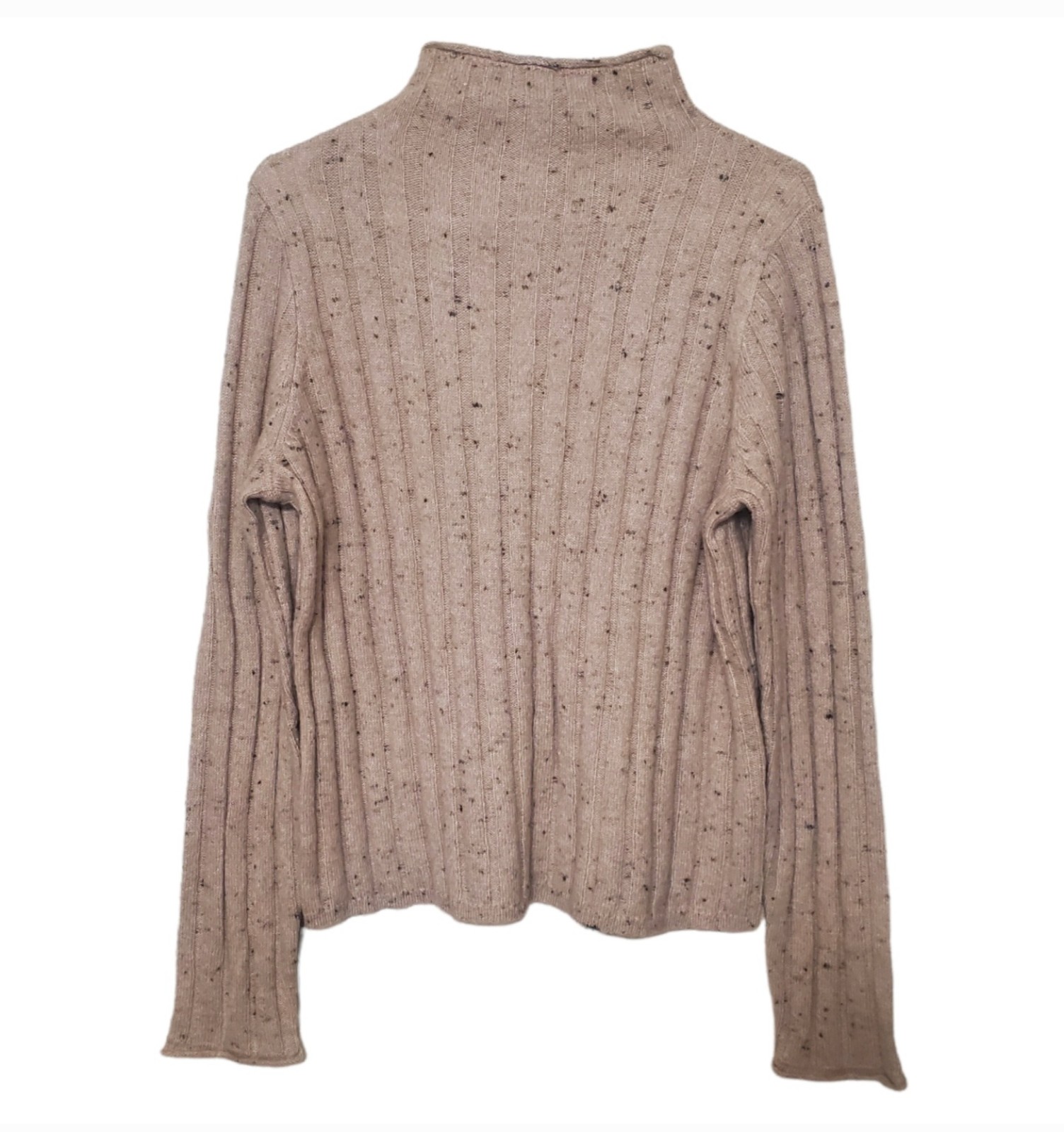 NWT Women's Jcrew Madewell size large beige/tan turtleneck sweater