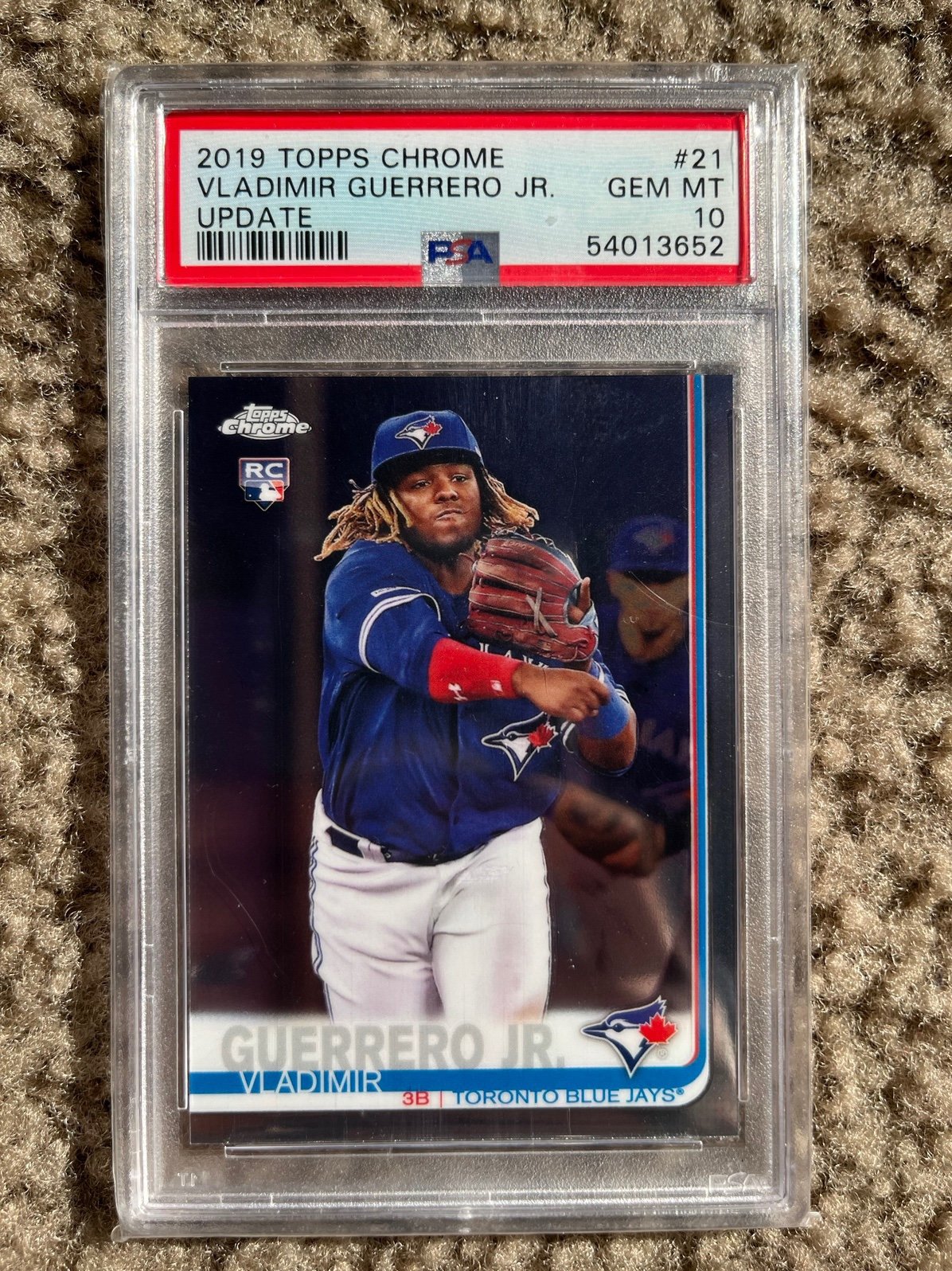 Vladimir Guerrero Jr Rookie Psa Gem Mint 10