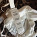 Skims Jacquard White Marble Monogram Triangle Bra NWT Size Large
