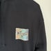 Billabong Hoodie Men's Shorebird Pullover Sweatshirt Black Size Small Surf