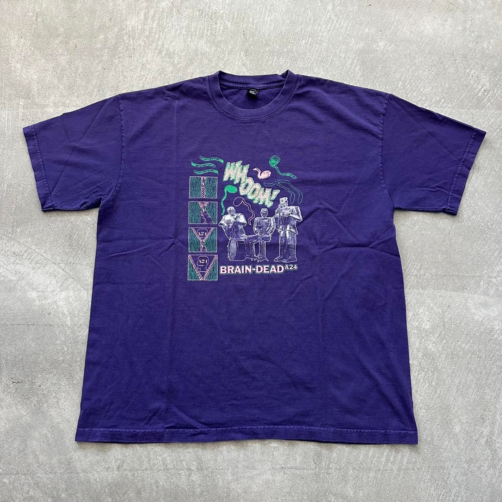Brain dead x a24 whoom tshirt