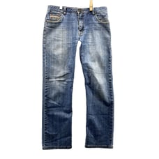PrAna Breathe Jeans Men 32x30* Gusset Straight Workwear Outdoor Performance 90's