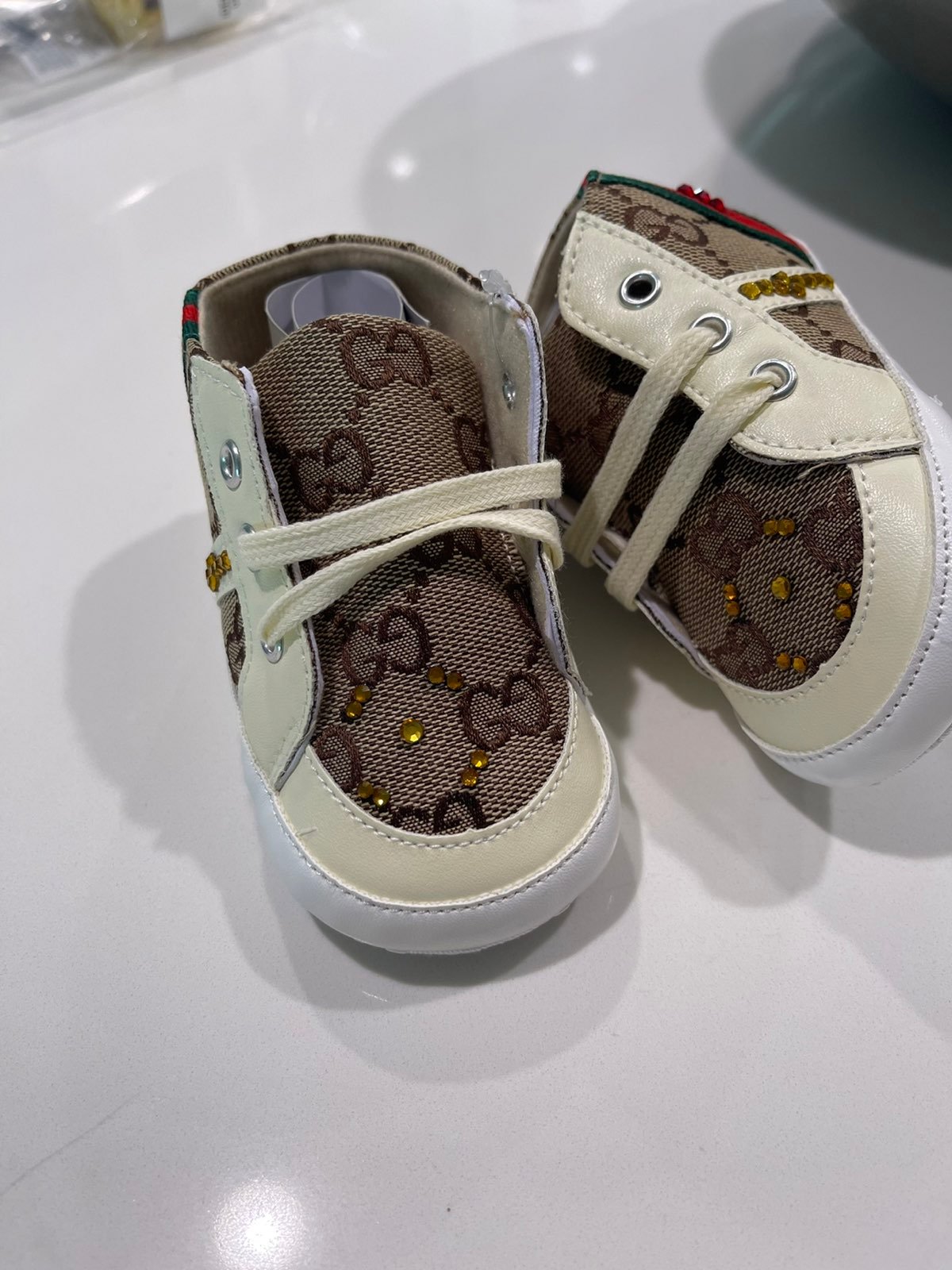 Baby infant new born gift crib soft sole shoes