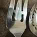 7pc Serving Set Fork Casserole Pierced Oneida Community VINLAND Stainless
