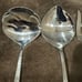 7pc Serving Set Fork Casserole Pierced Oneida Community VINLAND Stainless