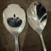7pc Serving Set Fork Casserole Pierced Oneida Community VINLAND Stainless